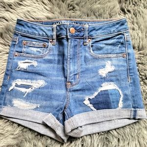 American Eagle Outfitters Super Hi-Rise Jean Shorts Size 00